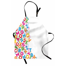 Alphabet Lettering Apron