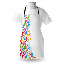 Alphabet Lettering Apron