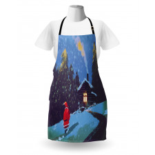 Santa Claus in Mountain Apron