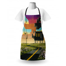 Futuristic Paint Apron