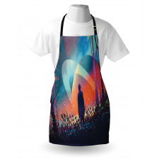 Galaxy Planets Cosmos Apron