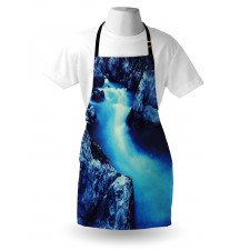 Frozen Lake in Winter Apron