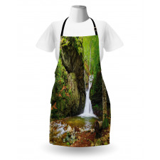 Spring Waterfall Nature Apron