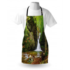 Spring Waterfall Nature Apron