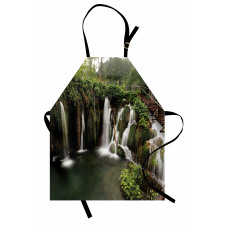 Crotian Round Waterfall Apron