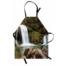 Waterfalls in Mountains Apron