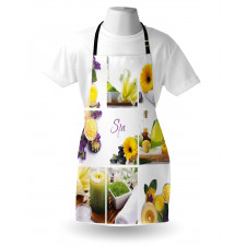 Happy Day with Flowers Apron