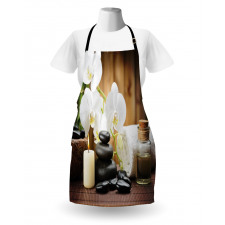 Stones Flowers Apron