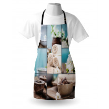 Collage Flowers Apron