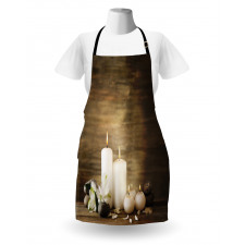 Wooden Stones Flower Petal Apron