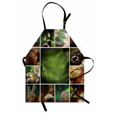 Stone Herbal Botanic Plant Apron