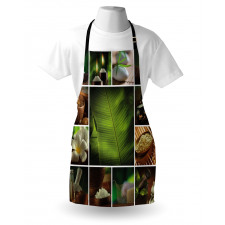 Stone Herbal Botanic Plant Apron