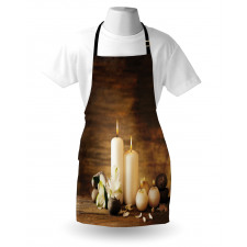 Valetines Day Flowers Apron