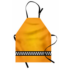 Yellow Cab Artdeco Apron