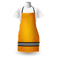 Yellow Cab Artdeco Apron