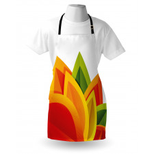 Digital Autmun Leaf Apron