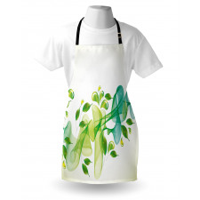 Abstract Floral Design Apron