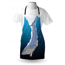 Ocean Whale Fish Swims Apron