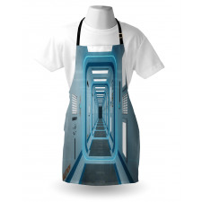 Ufo Galactic Print Apron