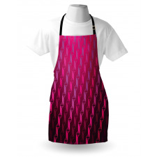 Abstract Striped Art Apron