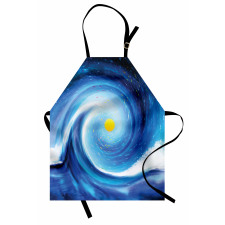 Surfer Wavy Sun Apron