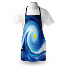 Surfer Wavy Sun Apron