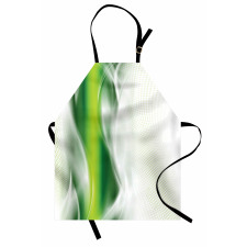 Cool Wavy Floral Apron