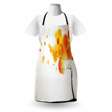 Autumn Sun and Trees Apron