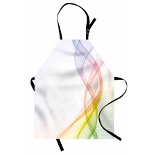 Rainbow Wavy Smoke Apron