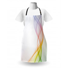 Rainbow Wavy Smoke Apron