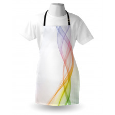 Rainbow Wavy Smoke Apron