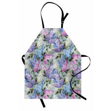 Floral Garden and Leaf Apron