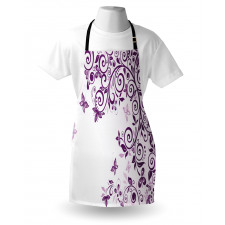 Lilium Floral Branch Apron