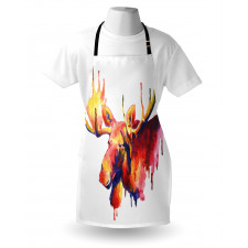 Psychedelic Watercolors Apron