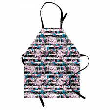 Blooming Flora Tiny Birds Apron