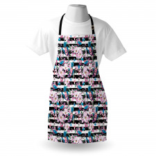 Blooming Flora Tiny Birds Apron