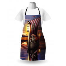 Barbarian Warrior Print Apron