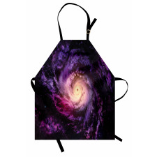 Cloudy Space Cosmos Apron