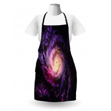 Cloudy Space Cosmos Apron