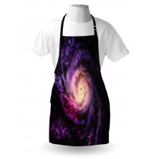 Cloudy Space Cosmos Apron