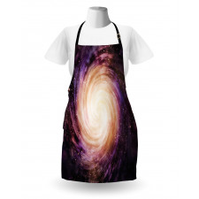 Alluring Space Hole Apron