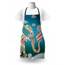 Ornate Spirit Animal Apron