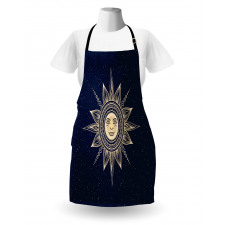 Occult Sun Myth Apron