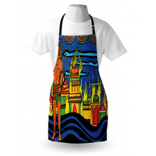 Bohemian Oriental Art Apron