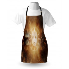 Spooky Scary Skull Baby Apron