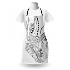 Trippy Abstract Apron
