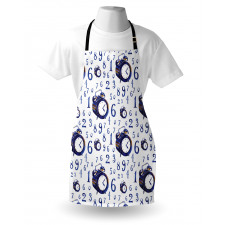 Caligraphic Numbers Apron