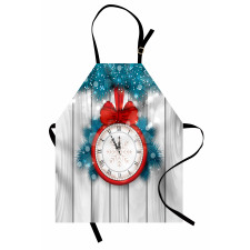 Midnight Clock Pine Apron