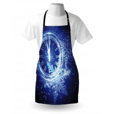 Snowflakes Pattern Apron