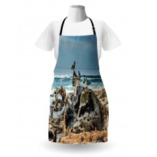 Driftwood Shore Seagull Apron